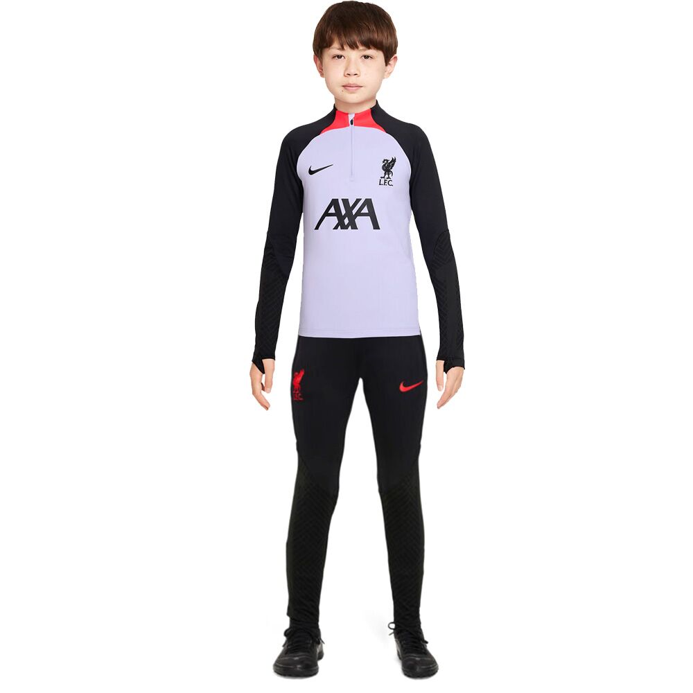 Nike Liverpool Strike Trainingspak 2022-2023 Kids Paars Rood Zwart Nike Liverpool Strike Trainingspak 2022-2023 Kids Paars Rood Zwart